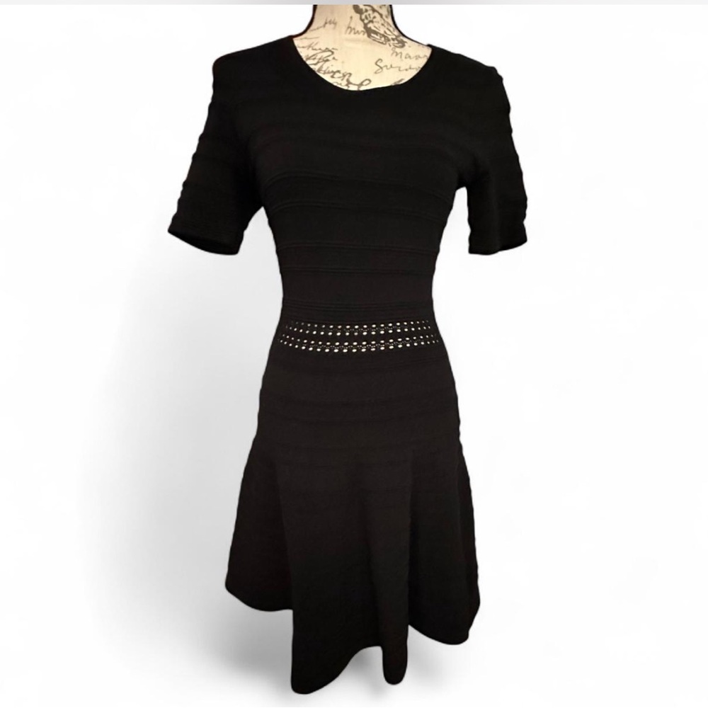 Sandro Black Mini Dress